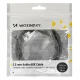 Audio kabelis Wozinsky AUX 3.5 mm mini jack leņķa, 2 m, melns