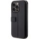 Apple iPhone 14 Pro Max 6.7\'\' BMW Leather Stamp Blue Lines Book Case Cover (BMBKP14X22RVSK), Black | Чехол...