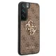 Guess GUHCS22S4GMGBR S901 S22 коричневый жесткий кейс 4G Большой металлический...
