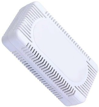 Activated Charcoal Refrigerator Deodorizer, White