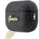 Guess AirPods Pro 2 futrālis 4G Charm Collection Melns