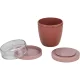 Pārtikas trauks Mepal Lunchpot Ellipse mini, 300 + 120 ml, Vivid Mauve
