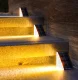 Saules enerģijas LED lampas kāpnēm ZD148A, 2 gab., melnas