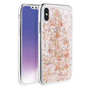Apple iPhone XS Max 6.5" Uniq Etui Lumence Case Cover, Rose Gold | Telefona Maciņš Vāks Apvalks Bampers