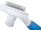 Pašattīroša matu suka dzīvnieku (suņi, kaķi, truši) ķemmēšanai un masāžai, Zila/Balta | Self Cleaning Pet...