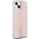 Чехол Guess IML 4G Gold Stripe для iPhone 15 Plus / 14 - розовый
