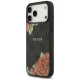 Guess 4G Flowers Print MagSafe Phone Case Cover iPhone 17 Pro - black