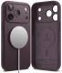 Чехол Ringke Silicone MagSafe для Apple iPhone 18 Pro, темно-вишневый
