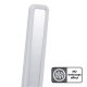 Maclean MCE616 W LED Desk Lamp with Qi Wireless Charger, 9W, White