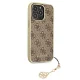 Чехол Guess 4G Charms Collection для iPhone 13 Pro / 13, коричневый