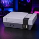 Игровая ретро-консоль для ТВ с 620 играми и 2 джойстиками, Серая
