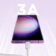Кабель Joyroom Multi-Color Series A14 USB-A на USB-C, 3A, 1.2м, Белый