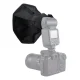 Fotokameras zibspuldzes difuzors Puluz PU5120, 20 cm
