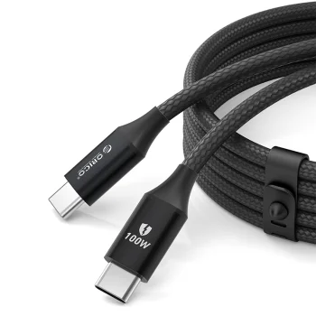 Orico CDX USB-C to USB-C Cable 100W 5A Power Delivery 1m, Black