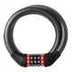 Велозамок кодовый Rockbros RKS531 стальной трос с LED подсветкой 120см...