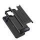 Hybrid Armor Case for iPhone 15 Pro Max, Black