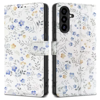 Чехол-книжка Tech-Protect для Samsung Galaxy A26 5G, Daisies with Leaves