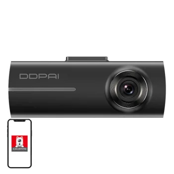 Видеорегистратор DDPAI N1 Dual 1296p WiFi с камерой заднего вида 1080p