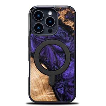 Bewood unikāls futrālis iPhone 16 Pro - Violets ar MagSafe | Unique Case for Violet with