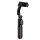 Acefast E43 Selfie Stick with Automatic Tripod and Bluetooth Remote, 63 cm, Black