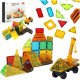 Magnetic Building Blocks 3D Construction STEM Toy 50 Pieces