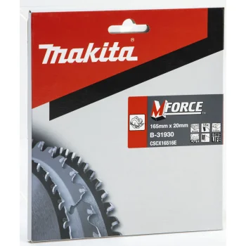 Пильный диск Makita M-FORCE B-31930, 165 x 20 мм, 16T