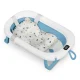 Складная детская ванночка Ricokids RK-287 с термометром и вкладышем,...