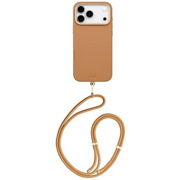 Uniq Coehl Mirelle Case for iPhone 17 Pro Max, Brown