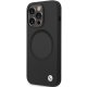 BMW iPhone 14 Pro Max vāciņš Signature Liquid Silicone MagSafe, melns