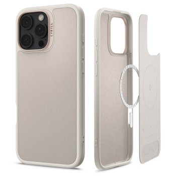 Spigen Cyrill Kajuk MagSafe iPhone 16 Pro Max vāciņš - bēšs | Case Beige