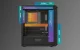 Darkflash DK352 Plus datora korpuss ar 4 ARGB ventilatoriem, Melns