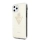 Guess iPhone 11 Pro Case Glitter Triangle, Gold