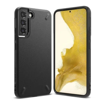 Samsung Galaxy S22+ Plus 5G (SM-S906) Ringke Onyx Durable TPU Case Cover, Black | Чехол Обложка...