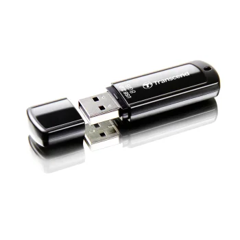 USB-флешка Transcend JetFlash 350 8 ГБ USB 2.0, черная