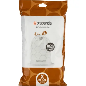 Brabantia PerfectFit atkritumu maisi Bo & NewIcon, kods X, 10-12 l, 40 gab.