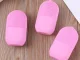 Silicone Ice Roller for Face Massage, Pink