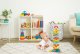 Ball Drop Tower Toy with 6 Balls Spiral Slide for Toddlers 18+ Months