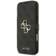 Guess Book 4G Metal Logo atverams vāciņš iPhone 18 Pro Max / 17 Pro Max, melns