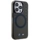 Чехол BMW для iPhone 14 Pro Pattern MagSafe, серый
