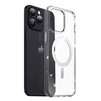 telefona vāciņš iPhone 15 Pro Max ar MagSafe Dux Ducis Clin - caurspīdīgs | Case for with transparent
