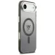Guess IML Gradient Triangle Logo MagSafe vāciņš iPhone Air, melns