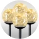 Ilumen LS-103 Solar LED Globe Lamps 4 Pcs Transparent