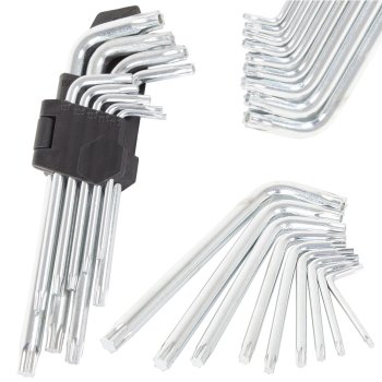 Hex Key Set 9-Piece, 1.5-10 mm Allen Keys