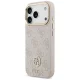 Guess iPhone 17 Pro Case 4G Strass Logo & Big Strap MagSafe, Pink