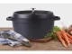 Кастрюля-жаровня из литого алюминия с крышкой, 2л, non-stick, индукция