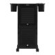 Gabbiano 68C Hairdressing Trolley, Black