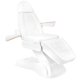 Sillon Lux 273b elektriskais kosmētikas krēsls ar 3 motoriem un tabureti 304, balts