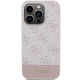 Guess 4G Stripe Collection futrālis iPhone 15 Pro - rozā krāsā | case for pink