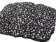 Plush Pet Bed with Removable Cushion, 60x50 cm, Red