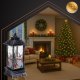 Christmas LED Lantern Ruhhy 26755, Battery Operated, Silver